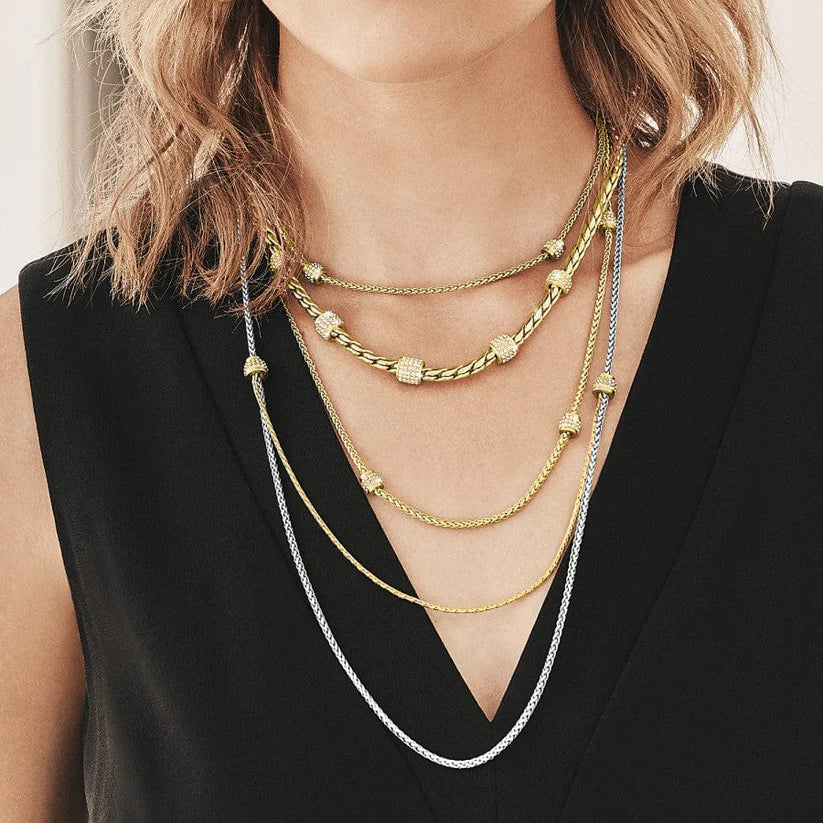 Brighton Meridian Petite Two Tone Double Necklace