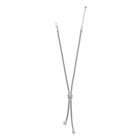 Brighton Meridian Solis Y Silver Necklace