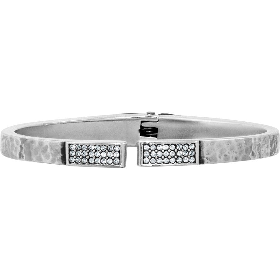 Meridian Zenith Hinged Bangle-Gold or Silver