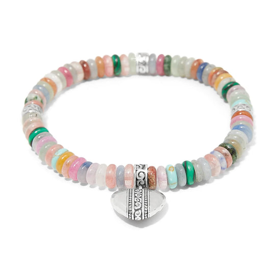 Brighton Mingle Sweetheart Bead Stretch Bracelet