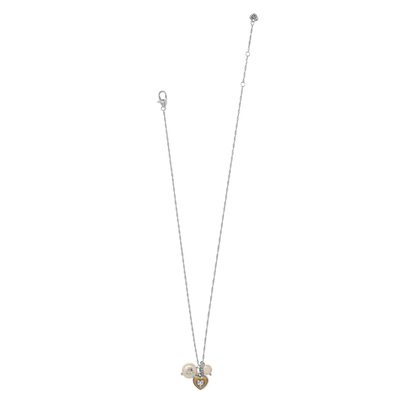 Brighton One Heart Pearl Short Necklace