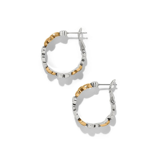 Brighton Pebble Edge Small Hoop Earrings