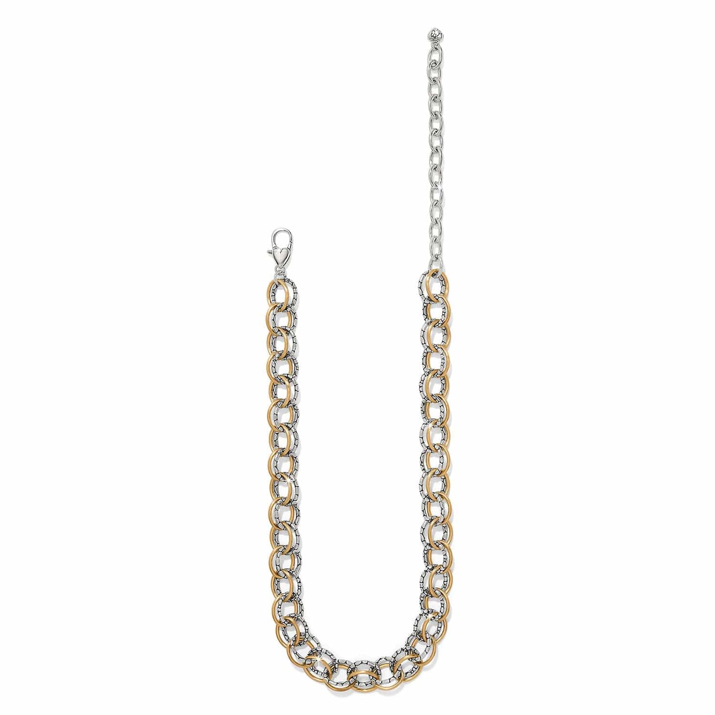 Brighton Pebble Link Two Tone Necklace