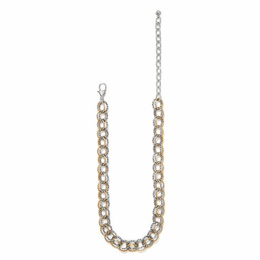 Brighton Pebble Link Two Tone Necklace