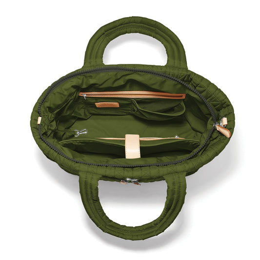 Brighton HEART BEAT Amara Large Tote - Army Green