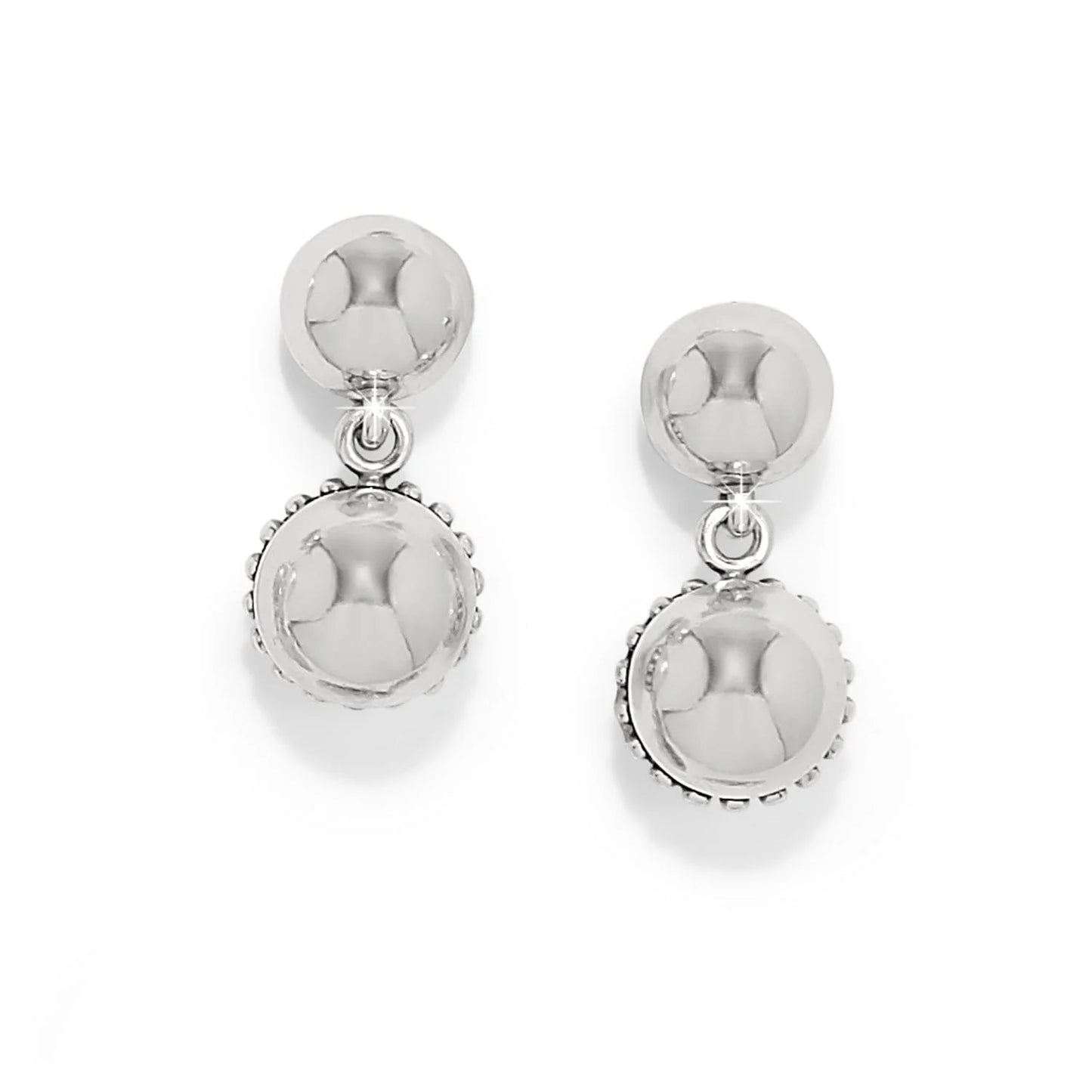 Brighton Tough Bold Stud Post Drop Earrings