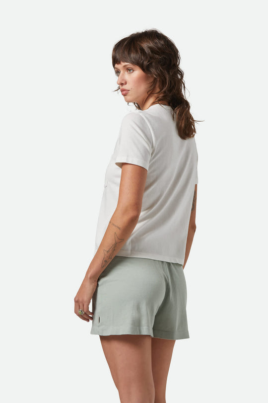Carefree Organic Garment Dye Perfect T-Shirt - Black or Off White
