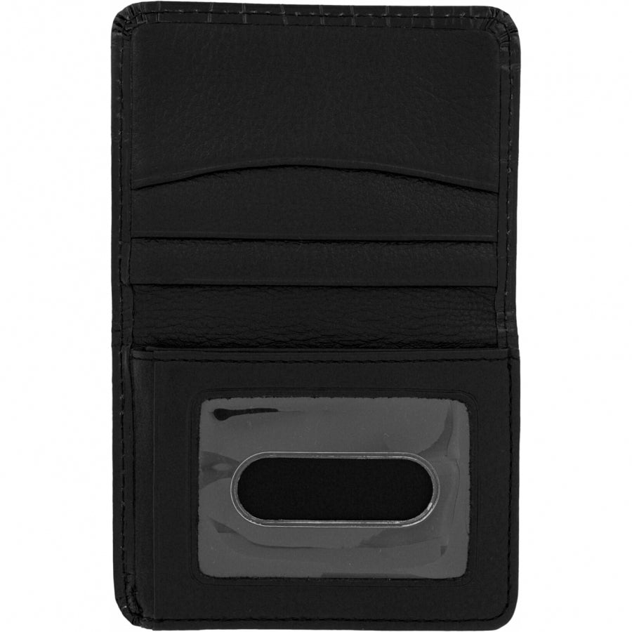 Brighton Brown or Black Rockefeller Flip Wallet