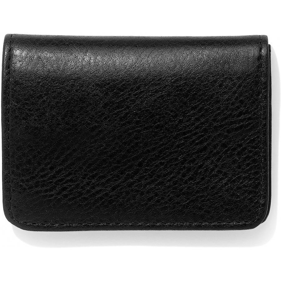 Brighton Brown or Black Carnegie Flip Wallet