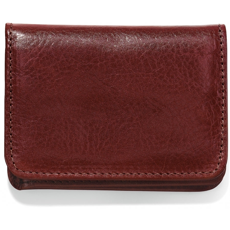 Brighton Brown or Black Carnegie Flip Wallet