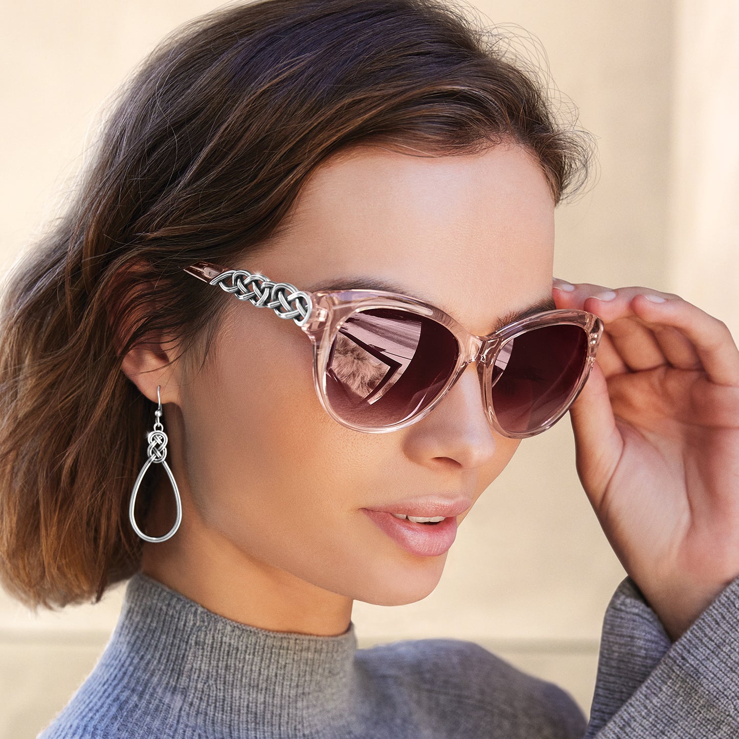 Brighton Interlok Braid Sunglasses