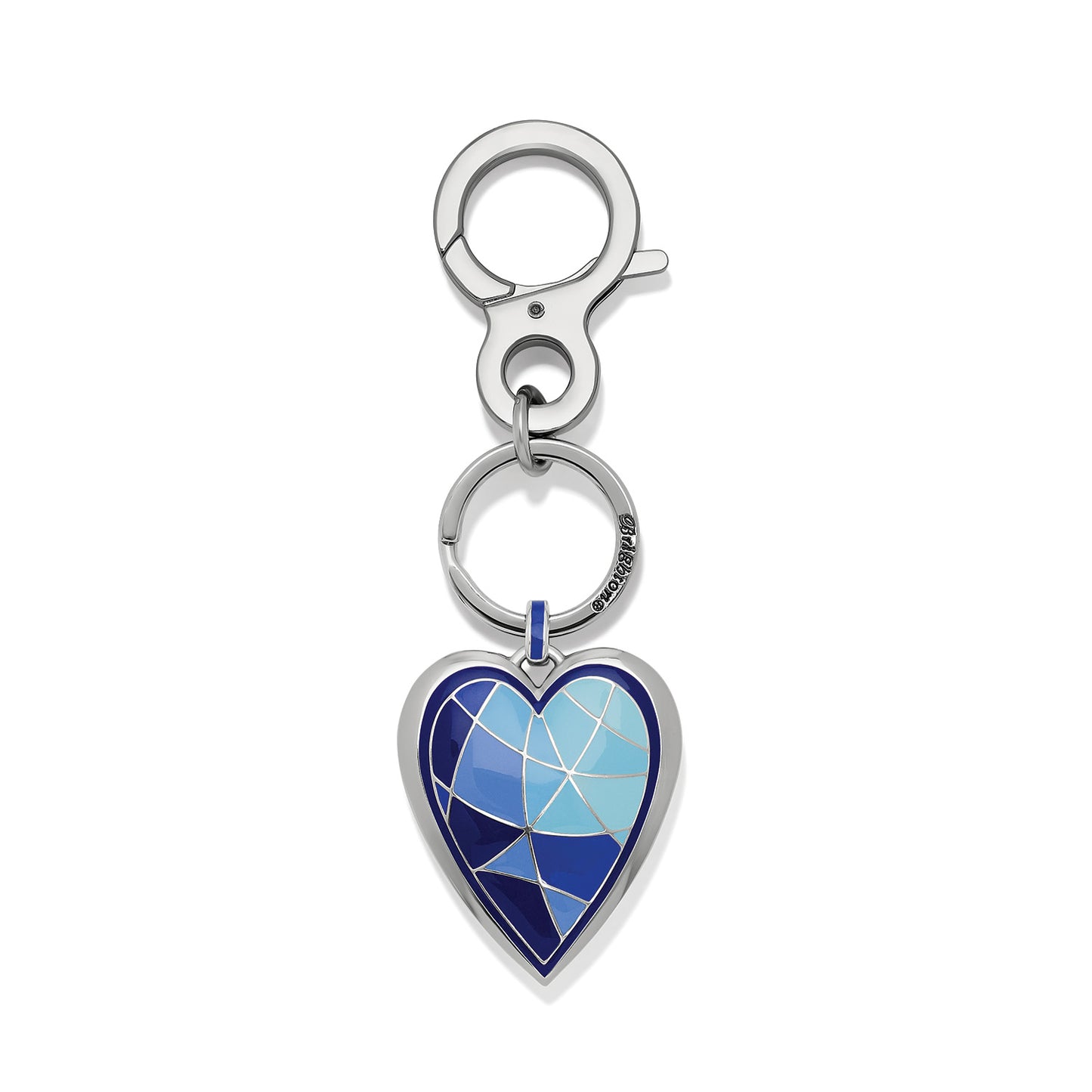 Brighton Colormix Heart Blues Handbag Fob
