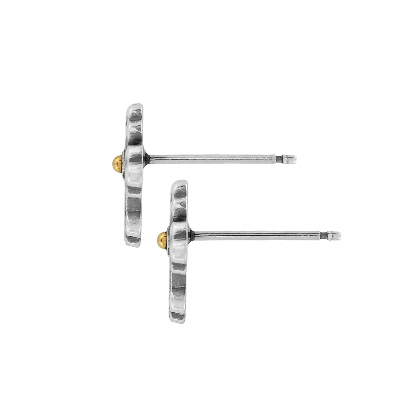 Brighton Luna Cross Mini Post Earrings