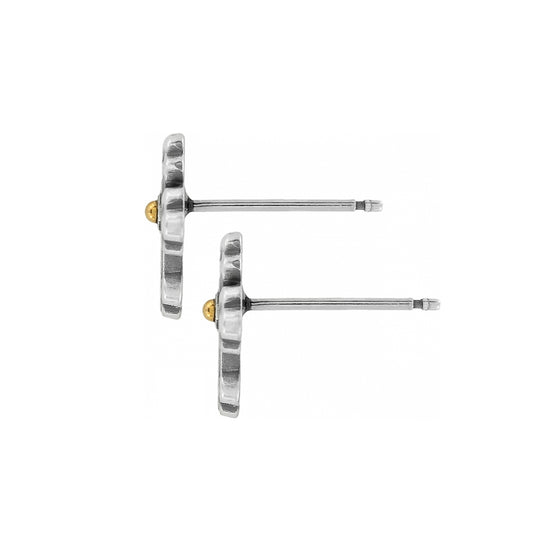 Brighton Luna Cross Mini Post Earrings