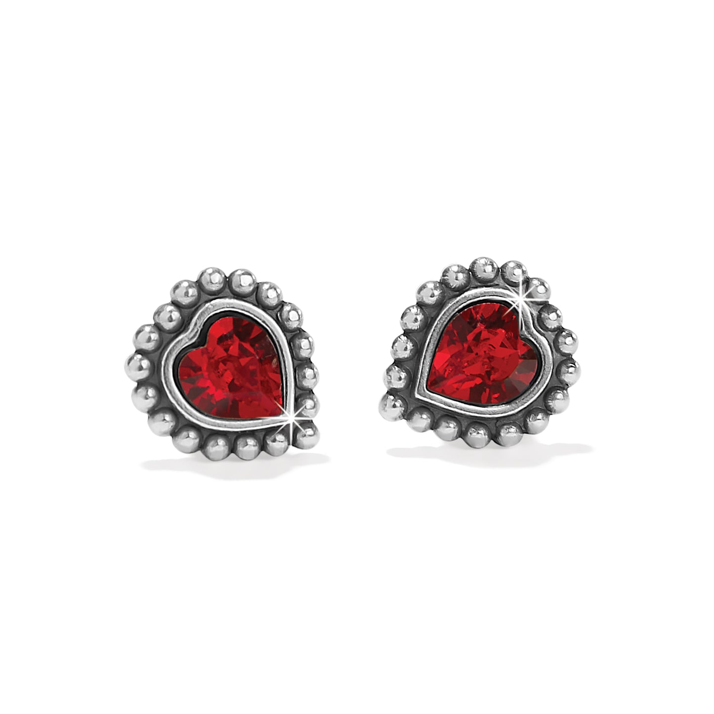 Shimmer Heart Pink Mini Post (Pink or Red)