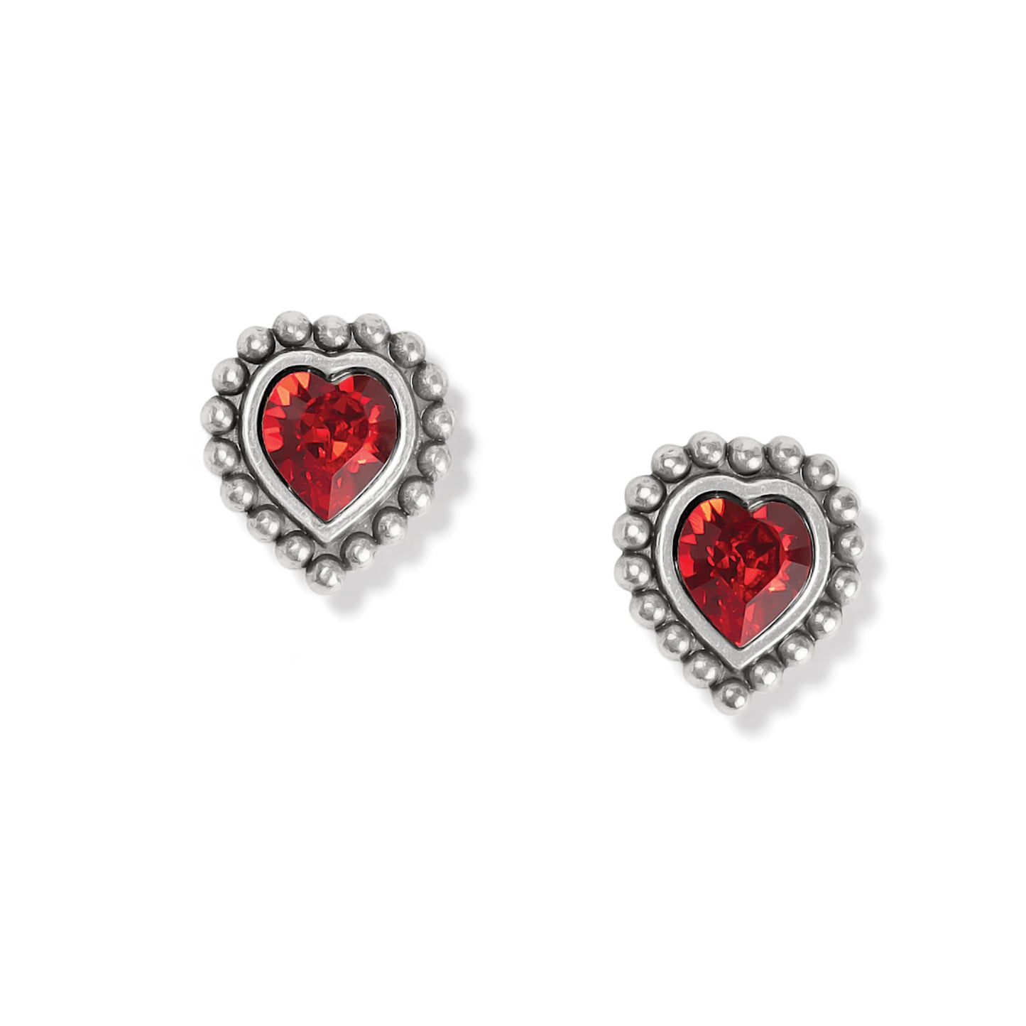 Shimmer Heart Pink Mini Post (Pink or Red)