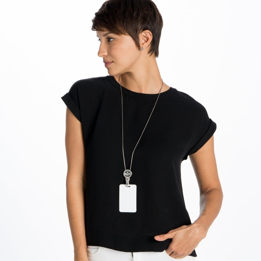 Brighton Brighton Badge Clip Necklace