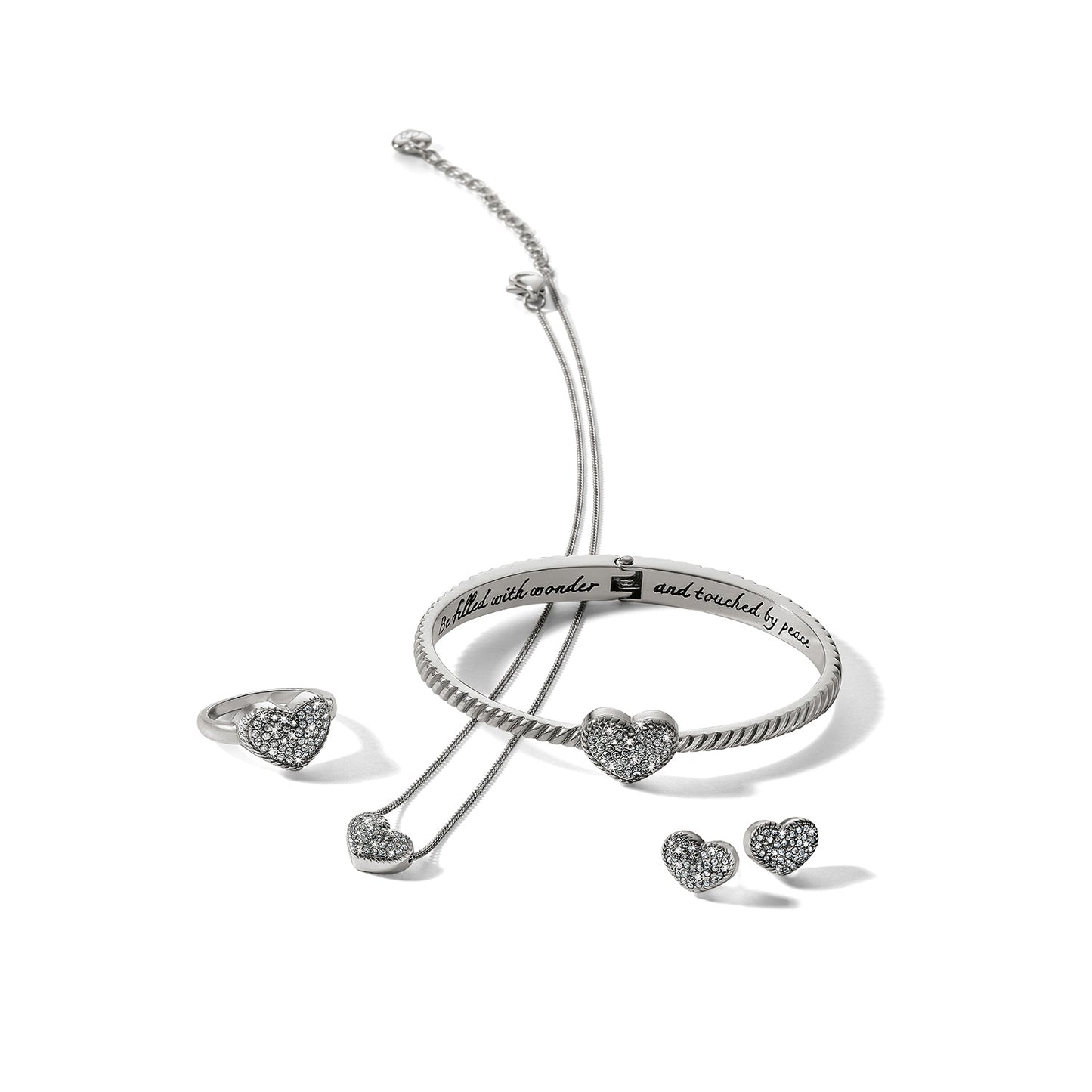Brighton Illumina Celeste Heart Ring