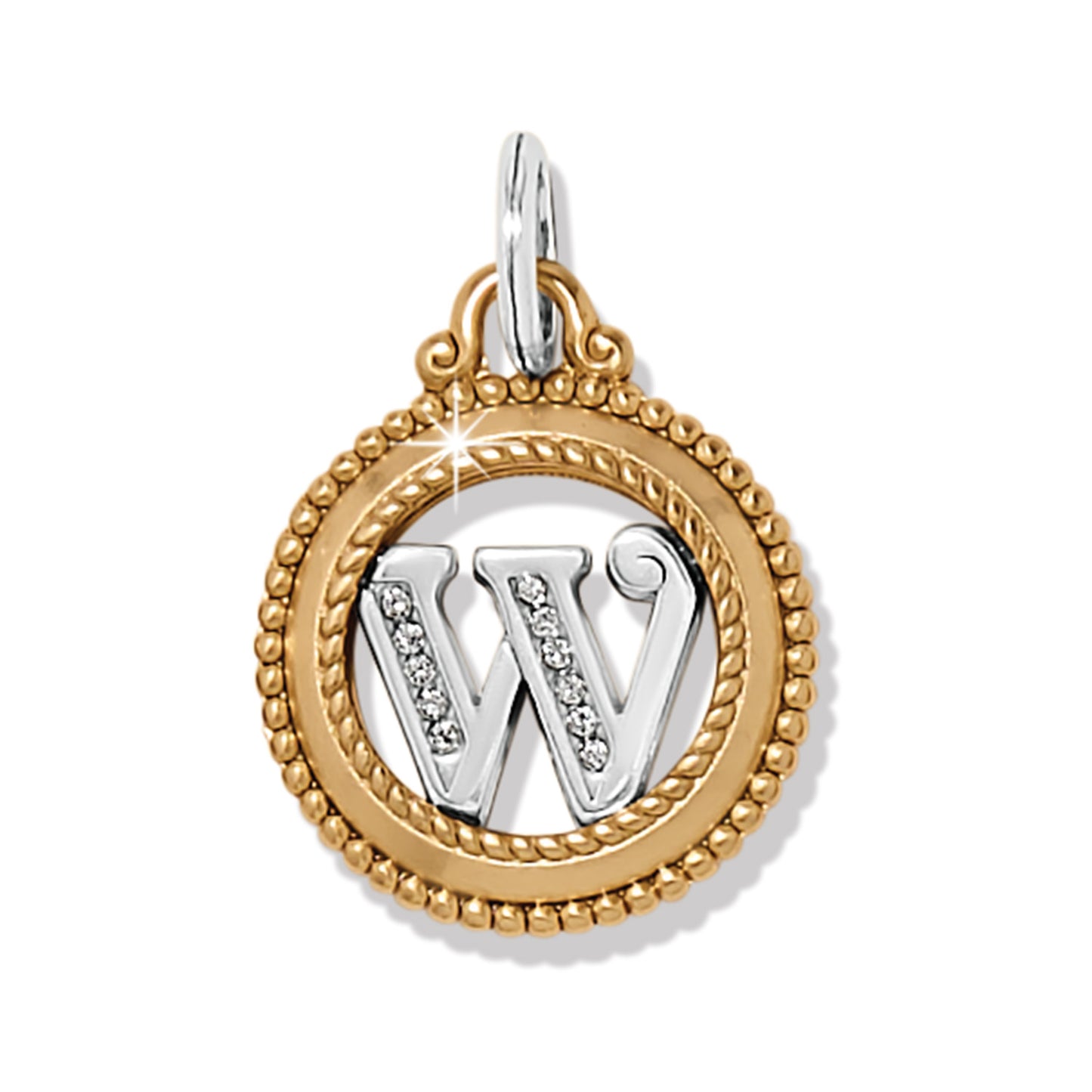 Brighton ABC Monogram Charm (multiple Letters)