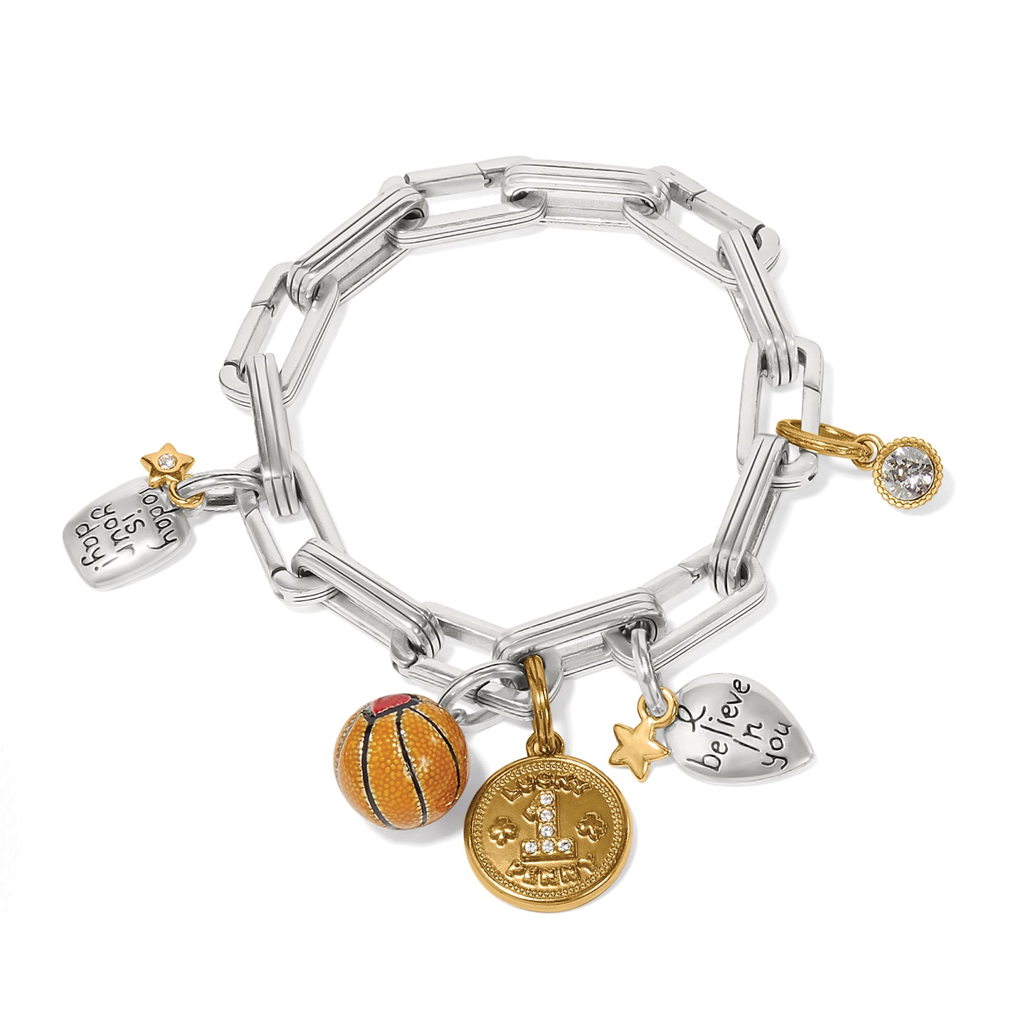 Brighton Basketball Charm