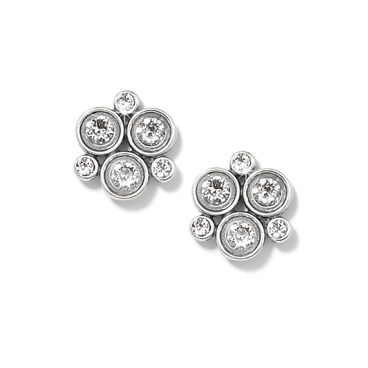 Brighton Constella Cluster Post Earrings
