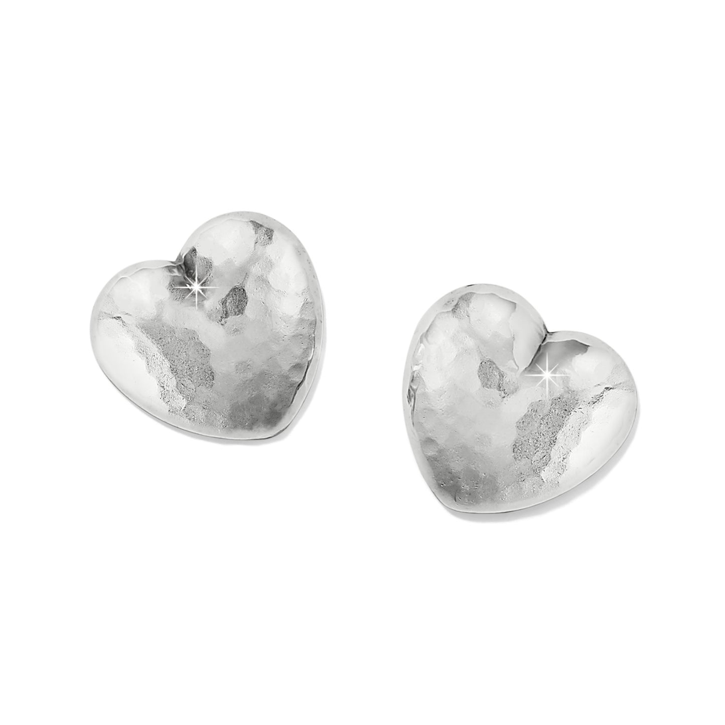 Brighton Trainon Heart Small Post Earrings (Gold or Silver)