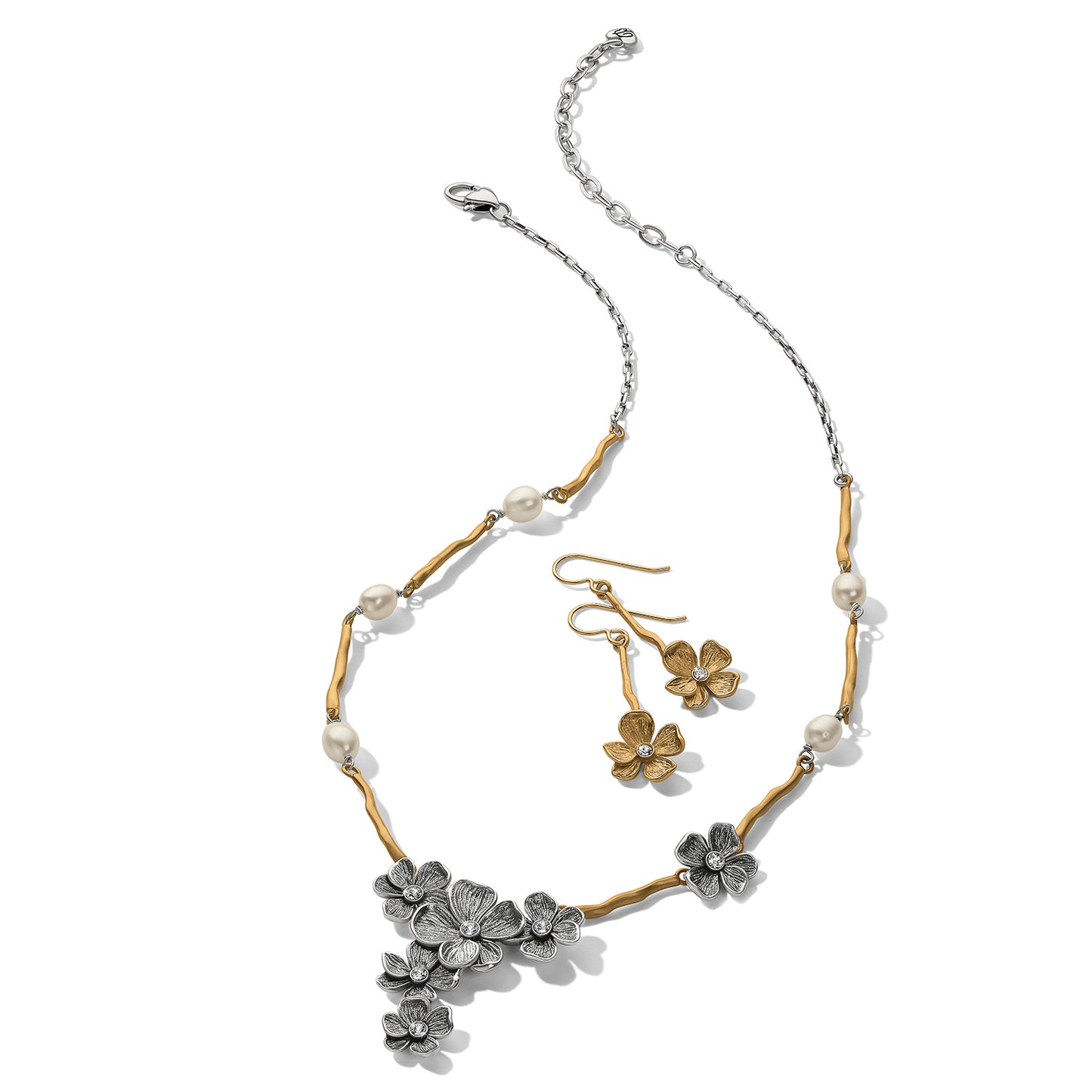 Brighton Everbloom Windflower French Wire Earrings