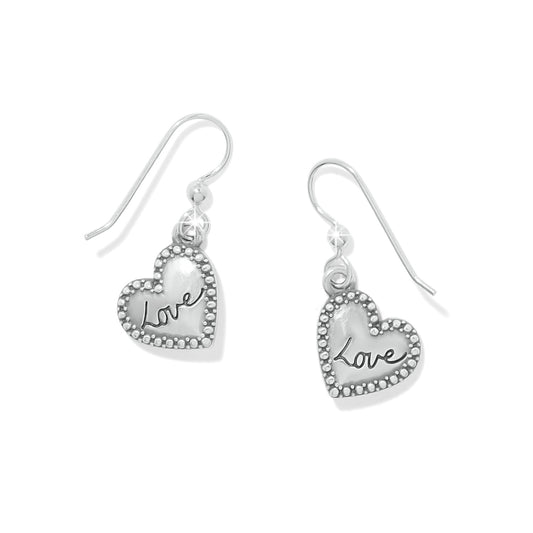 Brighton One Heart French Wire Earrings