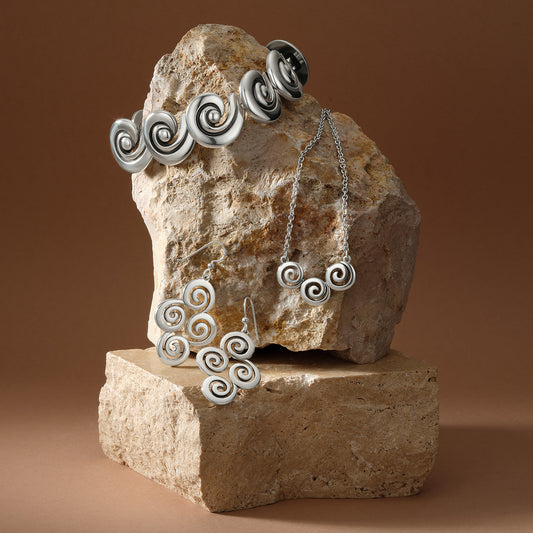 Brighton Vertigo Spiral French Wire Earrings