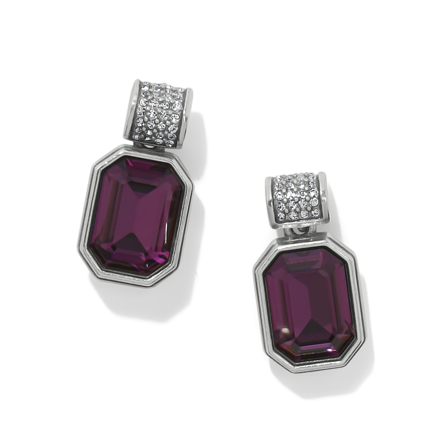 Meridian Aurora 67 Amethyst Post Earrings