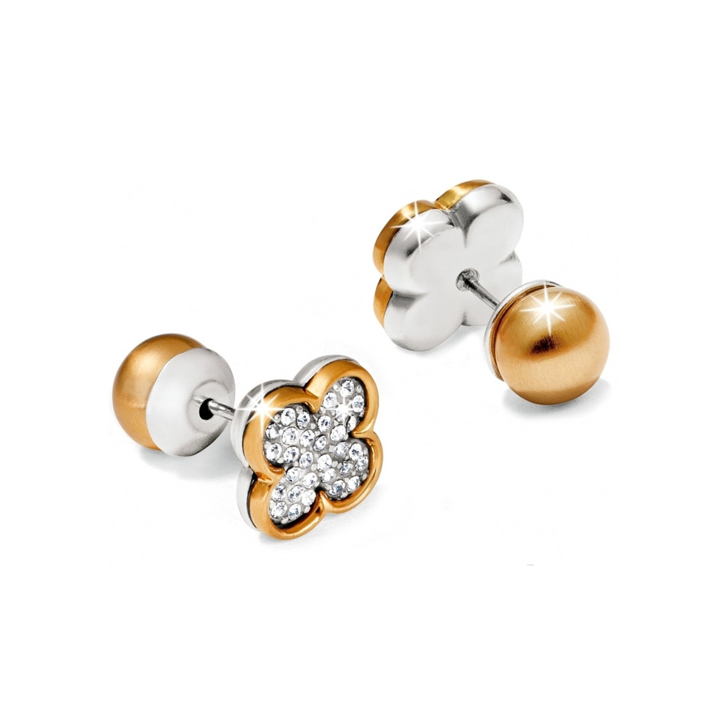 Brighton Massandra Reversible Flower Post Earrings