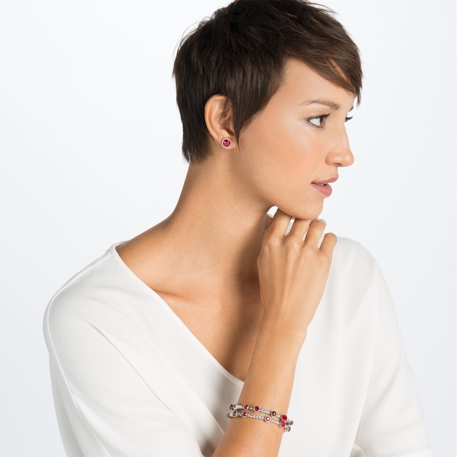 Brighton Iris Stud Earrings(MULTIPLE COLORS)
