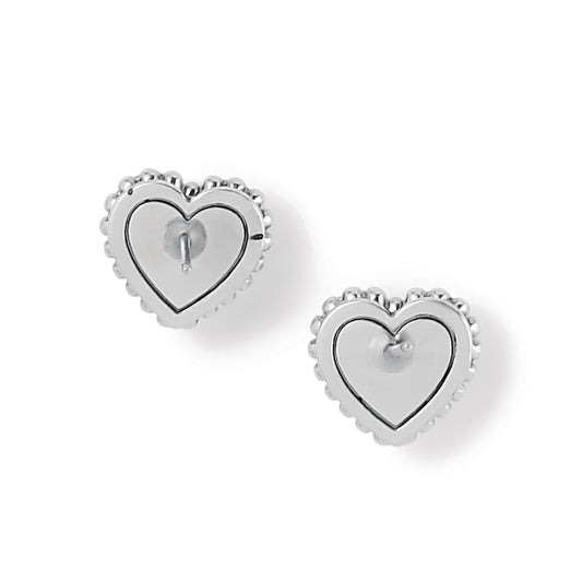Brighton Pretty Tough Petite Heart Post Earrings