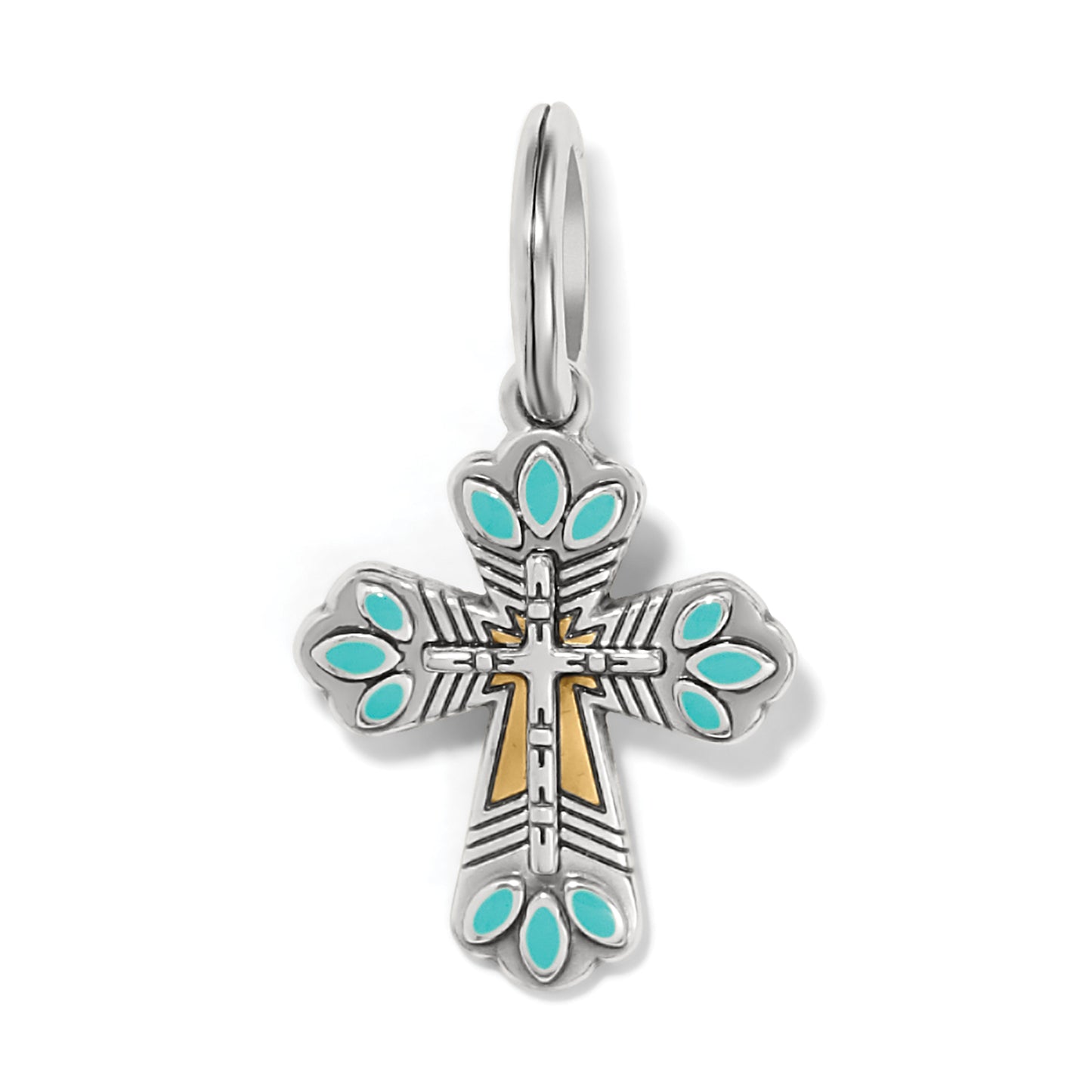 Brighton Pueblo Cross Charm