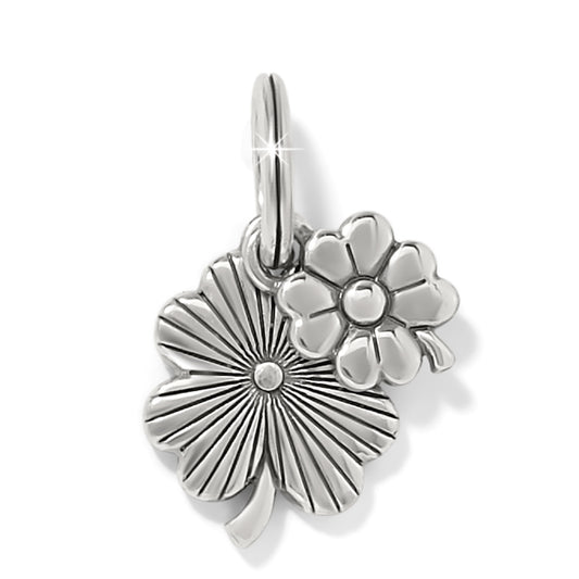 Brighton Double Shamrock Charm