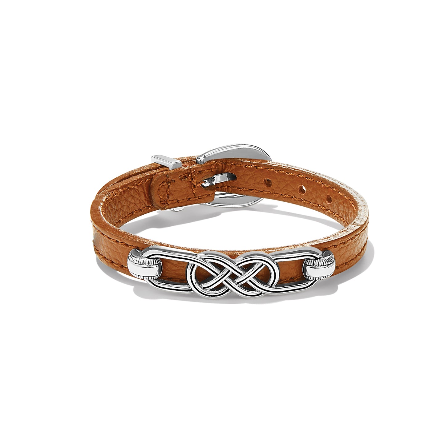 Brighton Interlok Braid Leather Bracelet-multiple colors