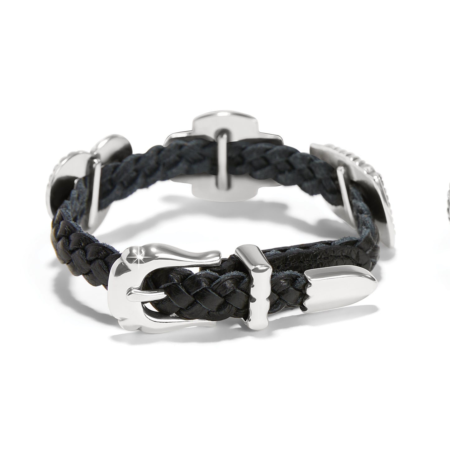 Brighton Austin Bandit Bracelet (Luggage or Black)
