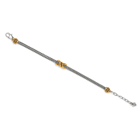 Brighton nterlok Twist Double Chain Bracelet