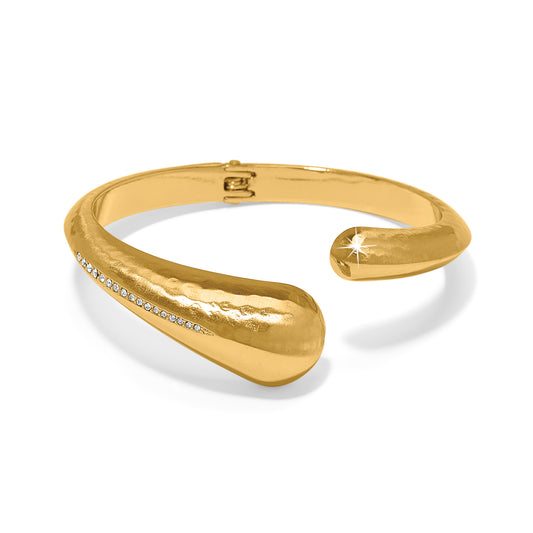 Brighton Nile Open Hinge Bangle (Silver or Gold)