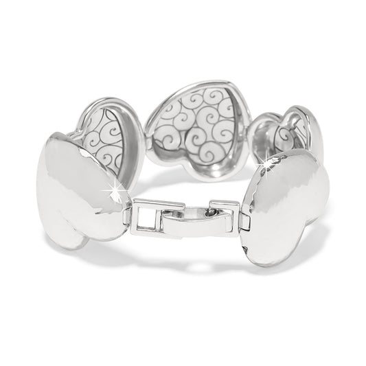 Brighton Trianon Heart Link Bracelet