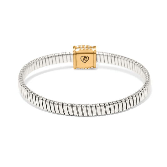 Brighton Meridian Solis Spring Bracelet Two Tone