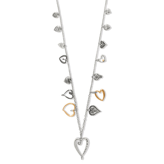 Brighton One Heart Large Long Necklace