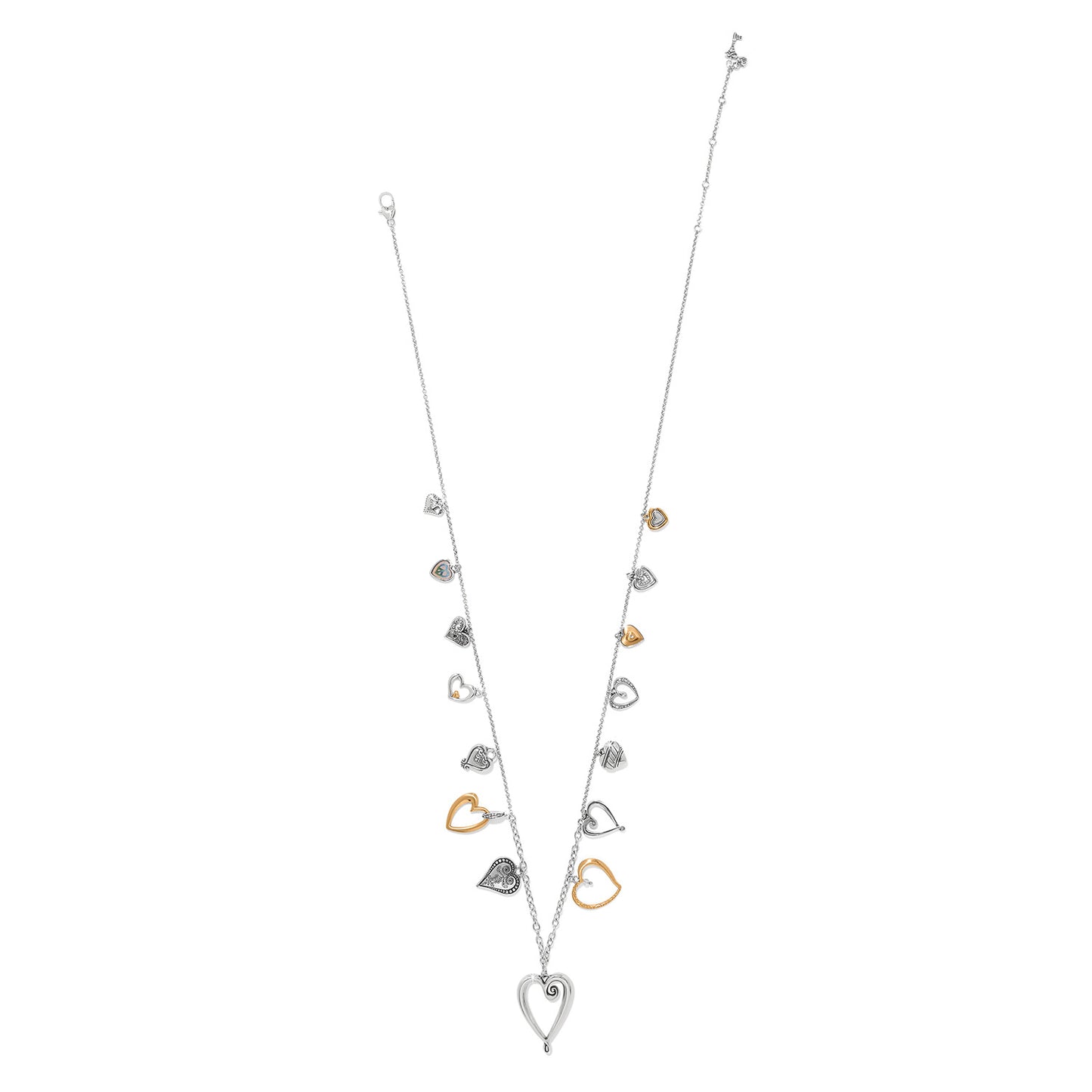 Brighton One Heart Large Long Necklace
