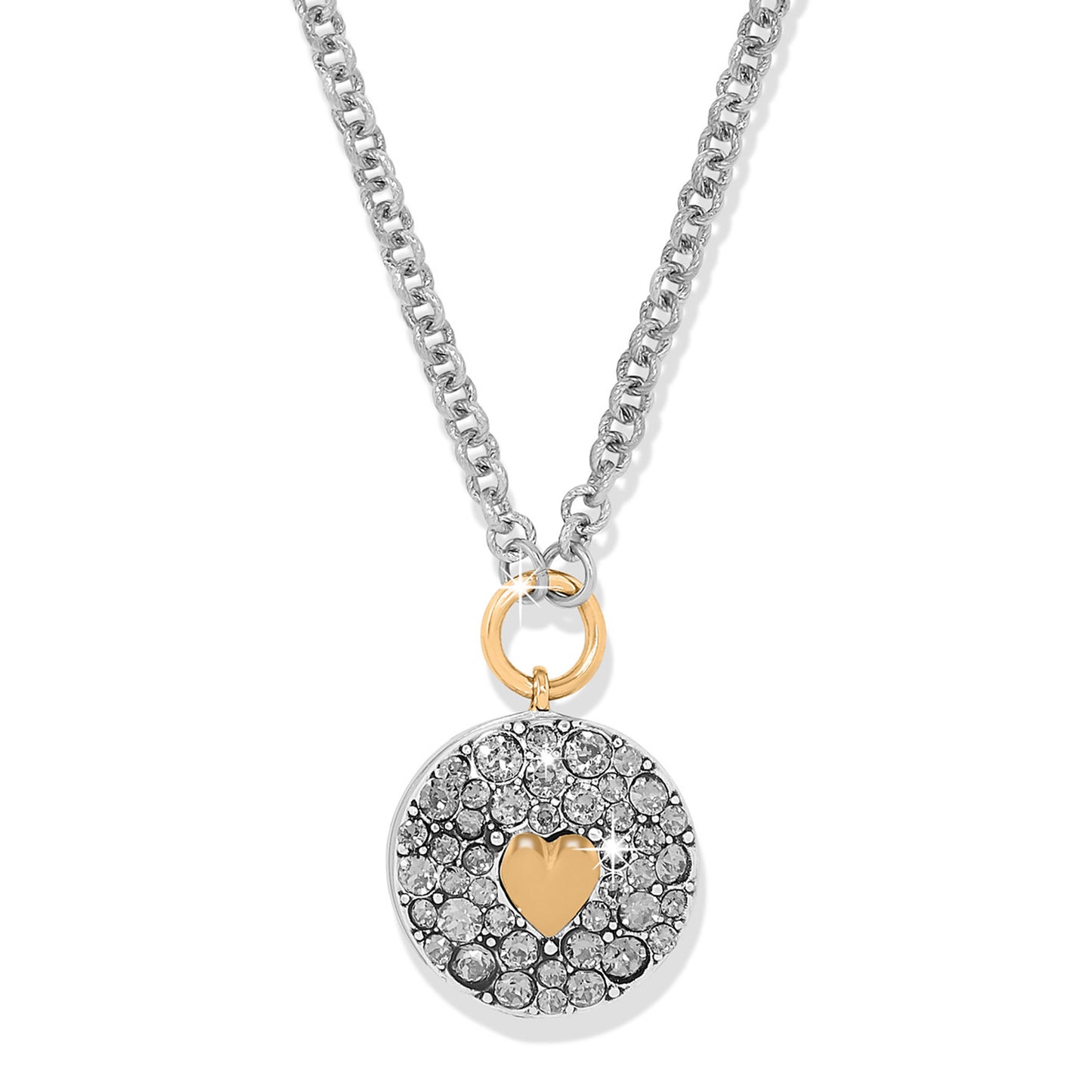 Brighton Mystery Of Love Heart Necklace
