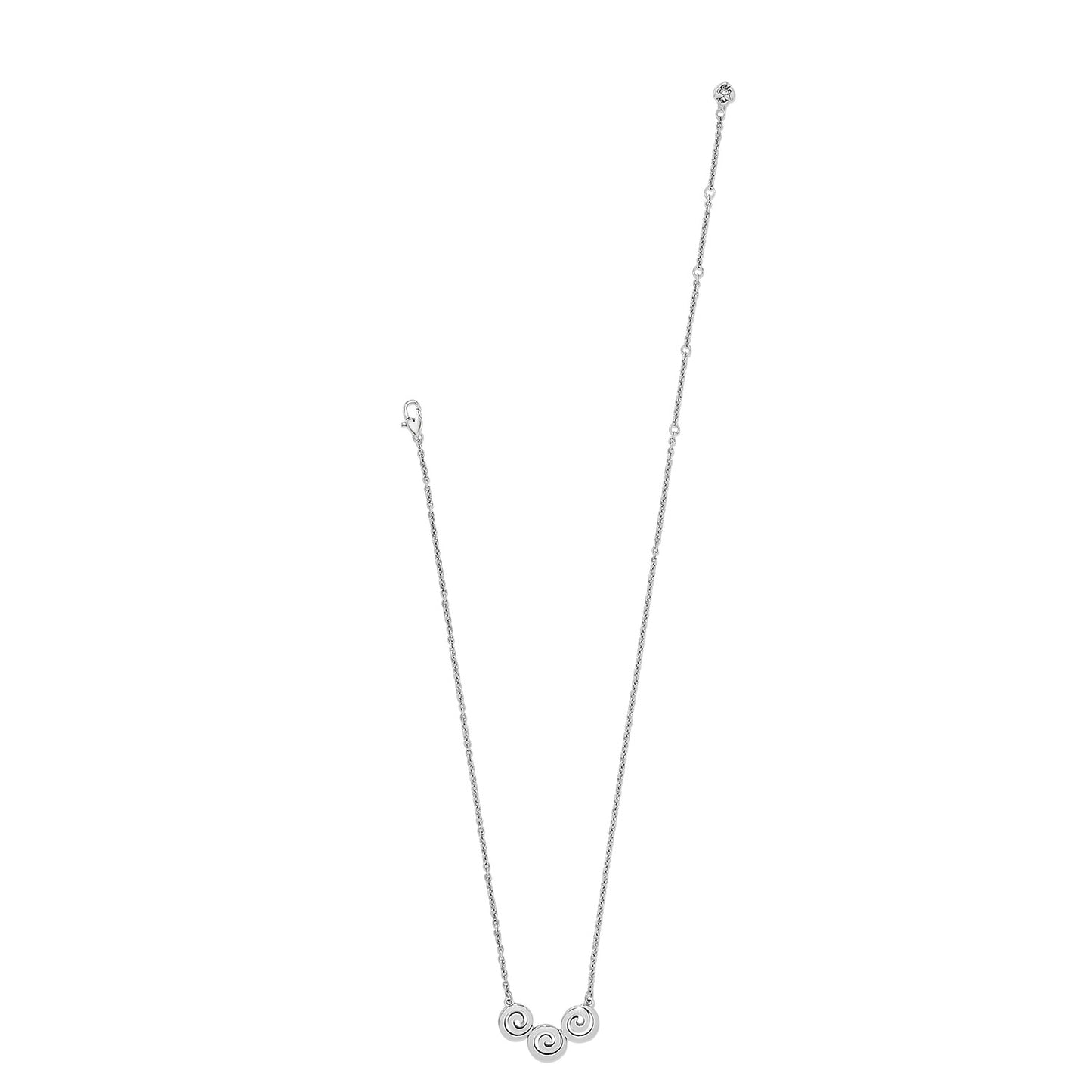 Brighton Vertigo Spiral Trio Necklace