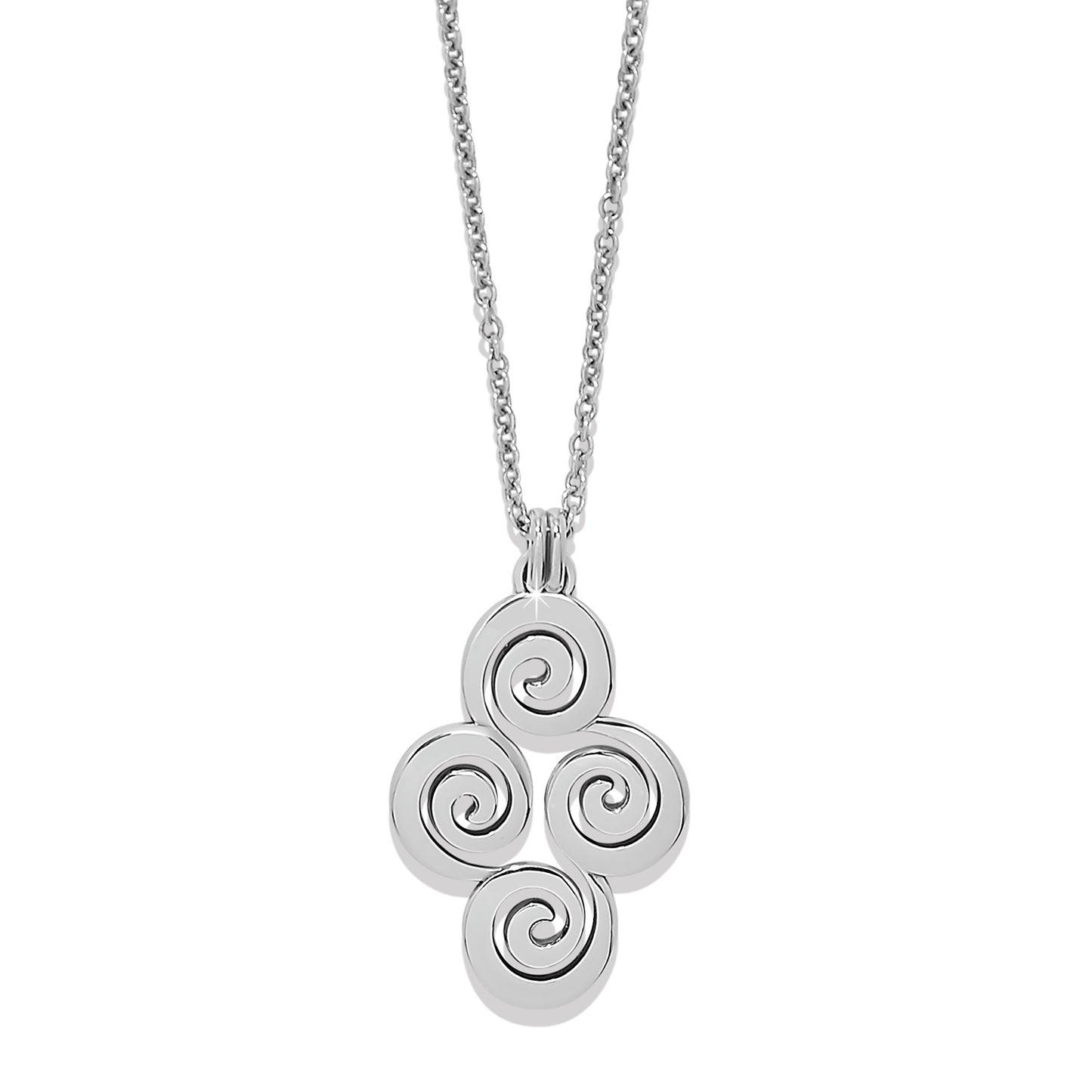 Brighton Vertigo Spiral Necklace