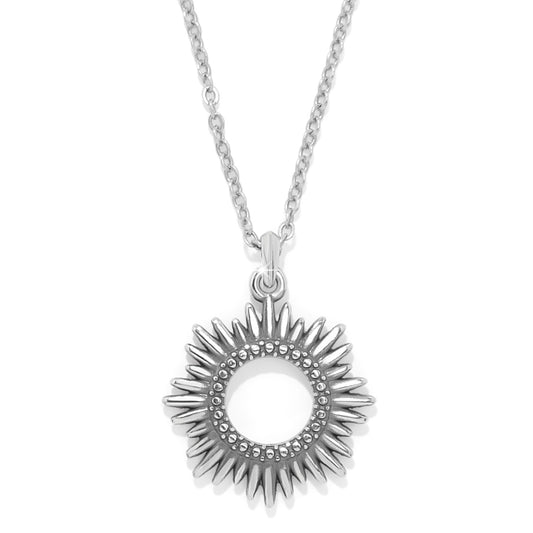 Brighton Solara Silver Petite Necklace