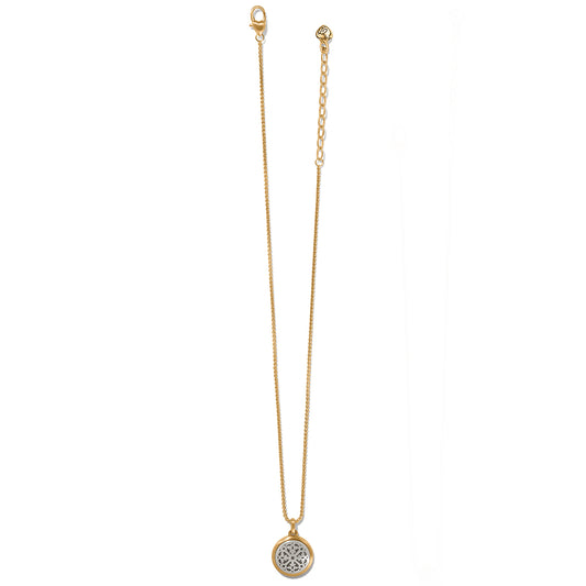 Brighton Ferrara Two Tone Luce Short Necklace