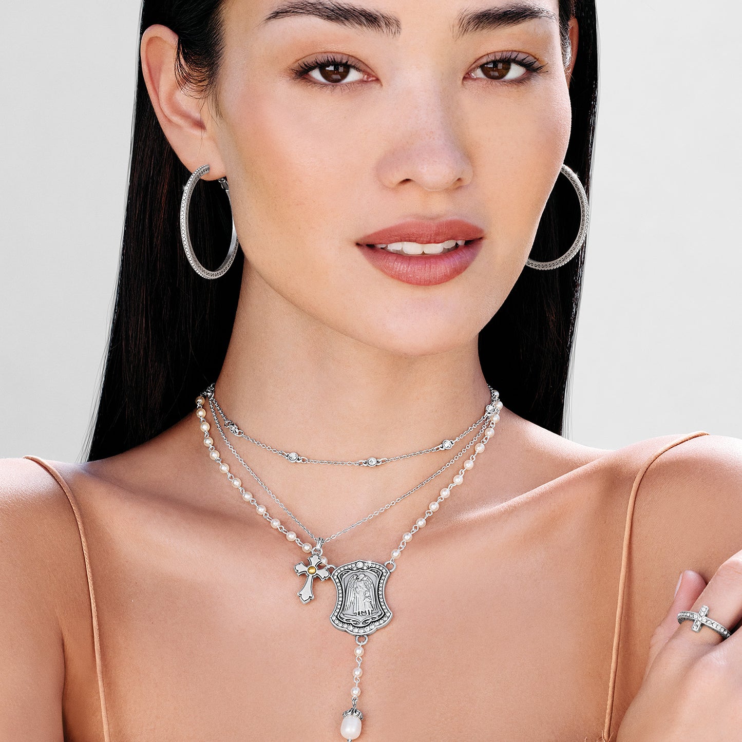 Brighton Protection Angel Pendant Necklace