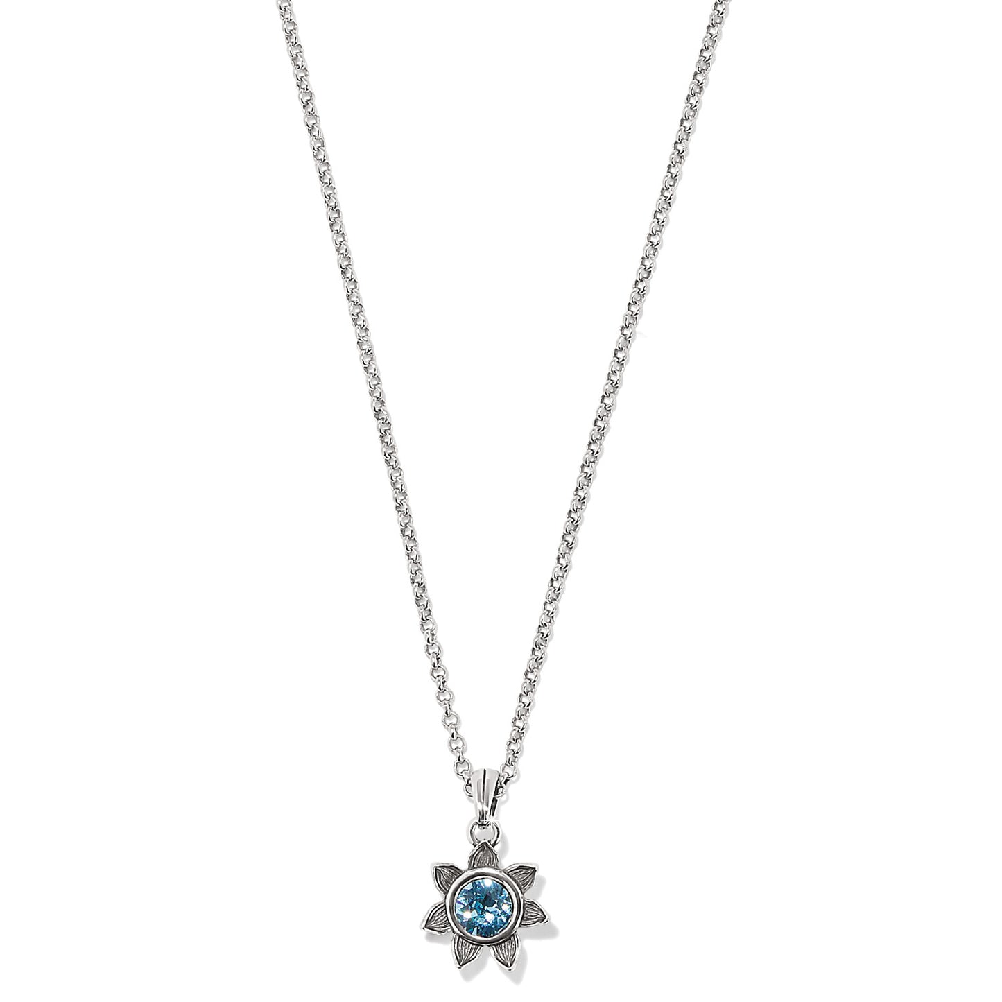 Brighton Everbloom Sunflower Birthstone Necklaces (multiple colors)